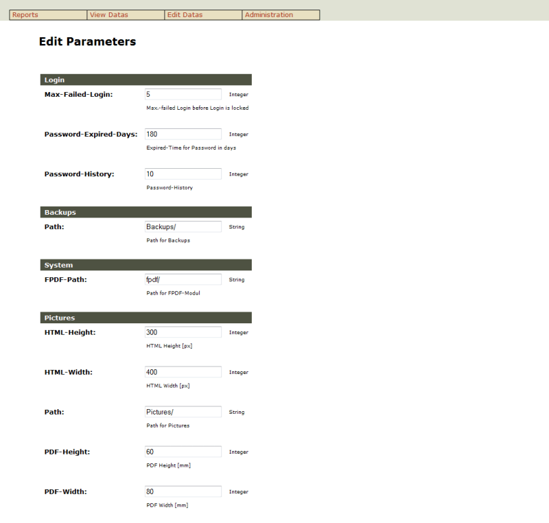 EditParameters